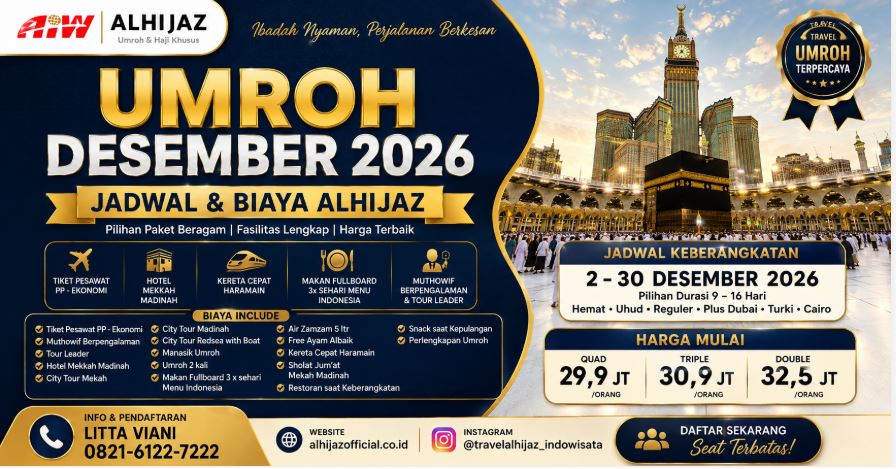 UMROH DESEMBER 2026