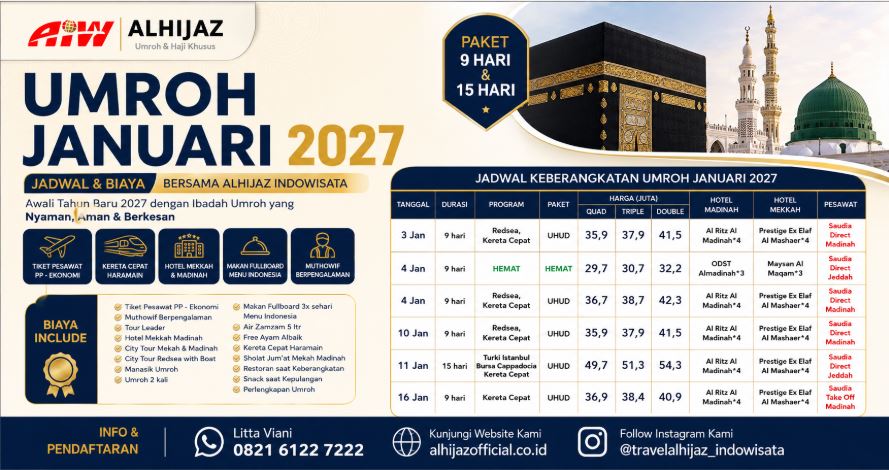 UMROH JANUARI 2027