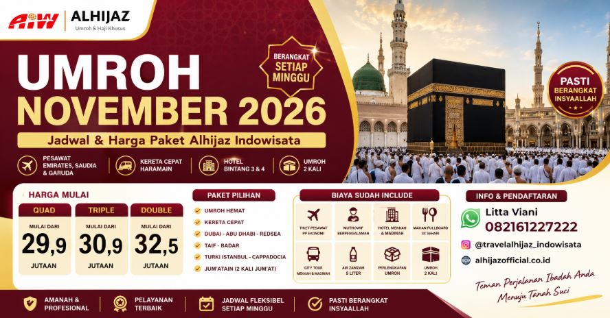 UMROH NOVEMBER 2026